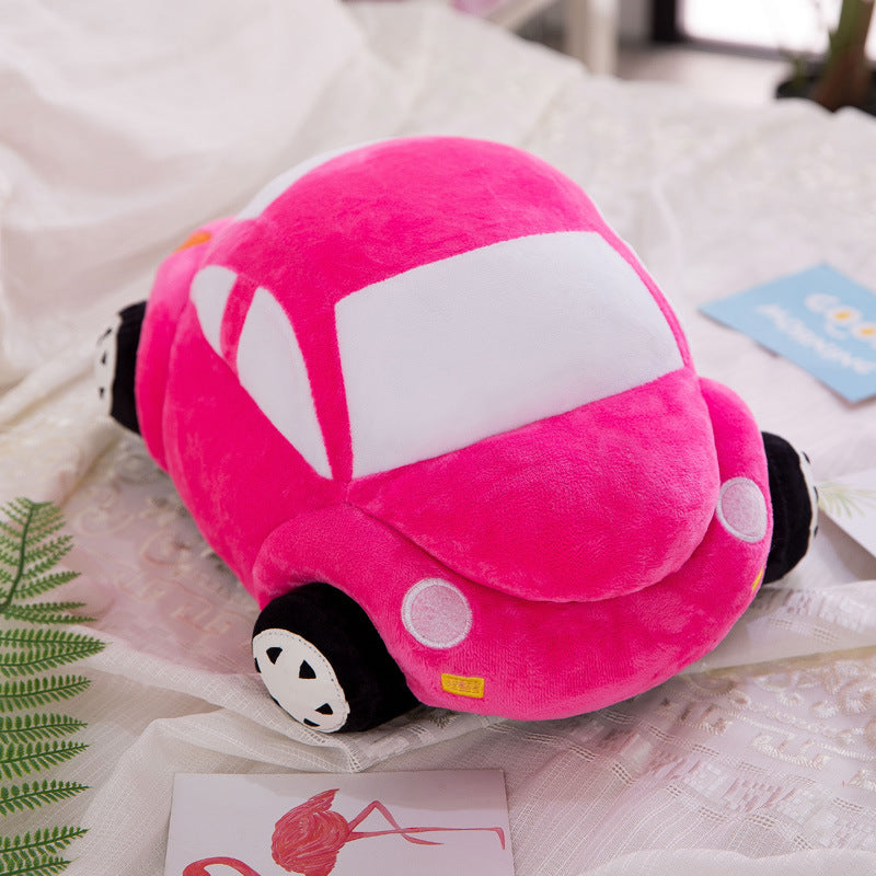 Cartoon Car Plush Pillow