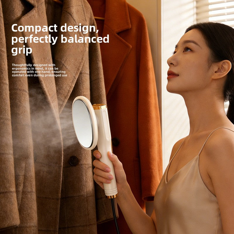 Portable 2-in-1 Garment Steamer & Mini Electric Iron