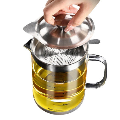 Glass Oil Dispenser Bottle