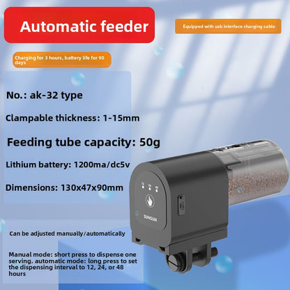 Automatic Aquarium Fish Feeder with Timer