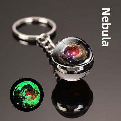 Luminous Celestial Keychain Pendant