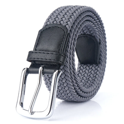Elastic Woven Canvas Belt