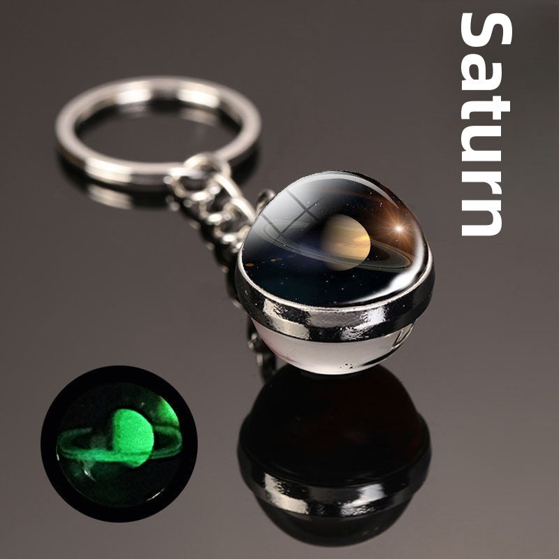 Luminous Celestial Keychain Pendant