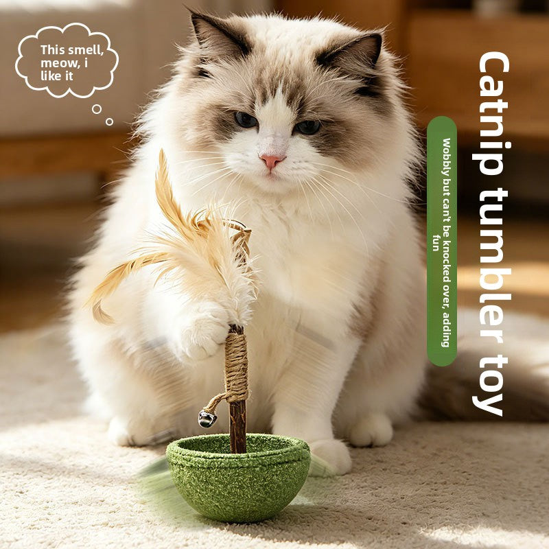 Catnip Feather Cat Toy