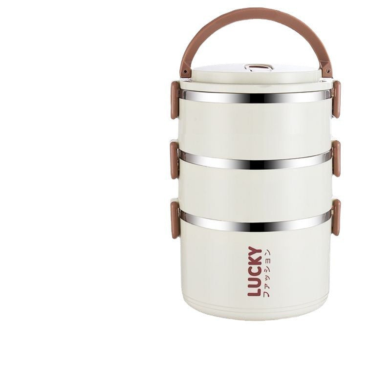 Portable Stainless Steel Lunch Box
