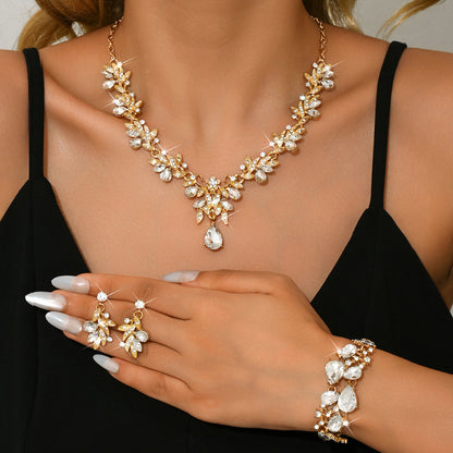 Luxury Blue Jewelry Set