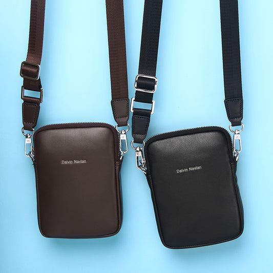 Leather Phone Crossbody Bag