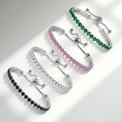 Women's Zircon Tennis Bracelet