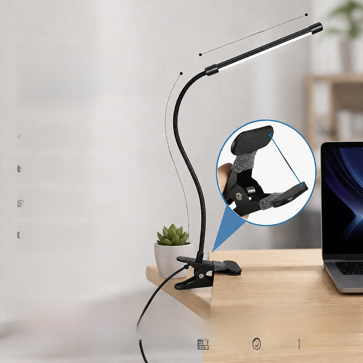 Clip On LED Reading Lamp