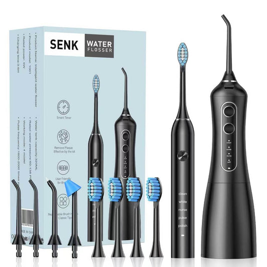 Oral Irrigator and Toothbrush Set