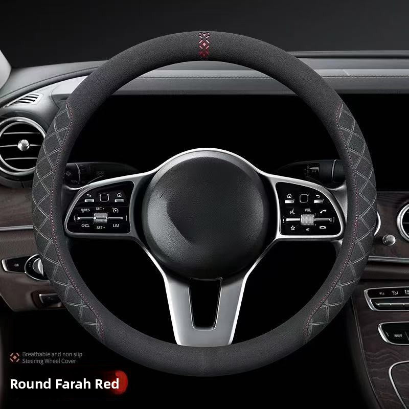 Premium Suede Steering Wheel Cover