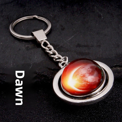 Luminous Celestial Keychain Pendant