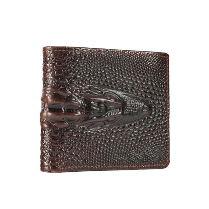 Men's Crocodile Leather Wallet