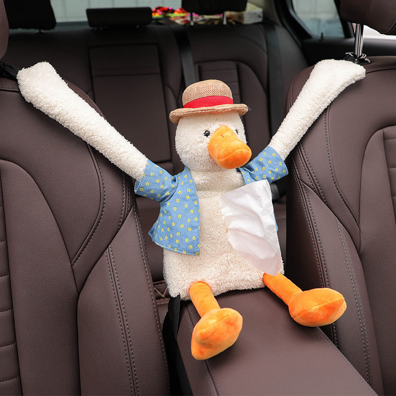 Plush Car Tissue Box