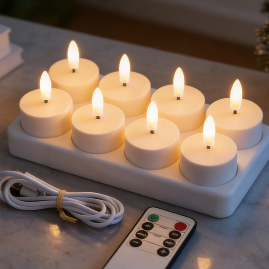 Rechargeable LED Tea Lights