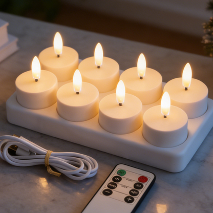 Rechargeable LED Tea Lights
