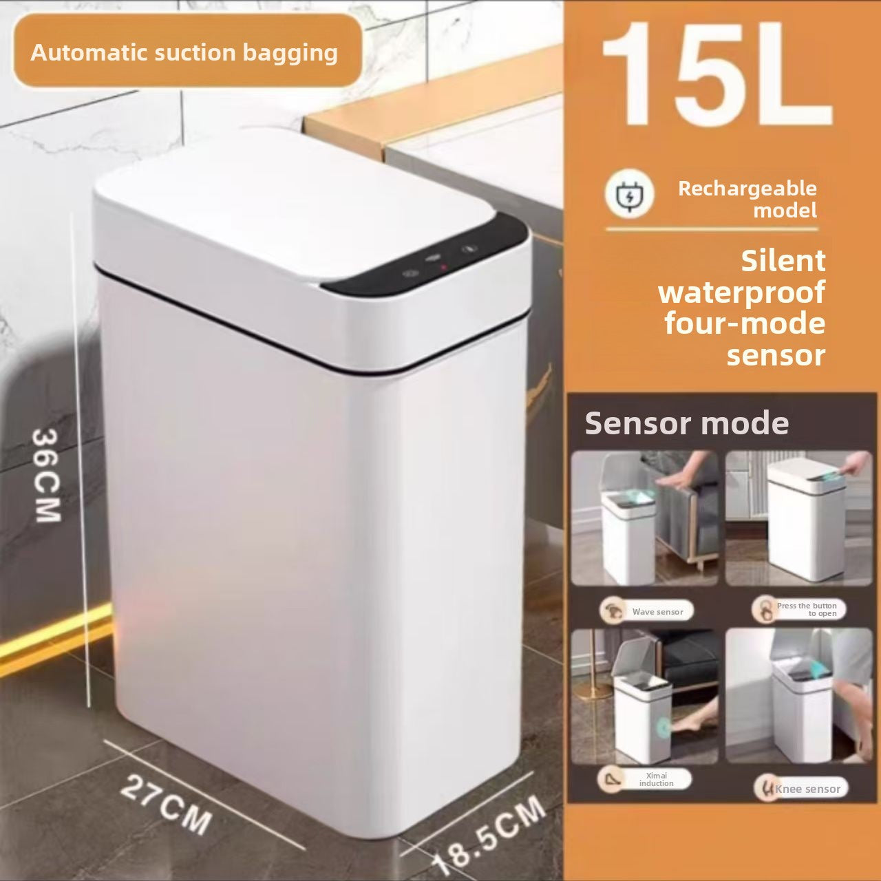 Automatic Sensor Trash Can