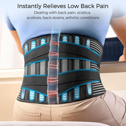 Dual Compression Lumbar Support Belt