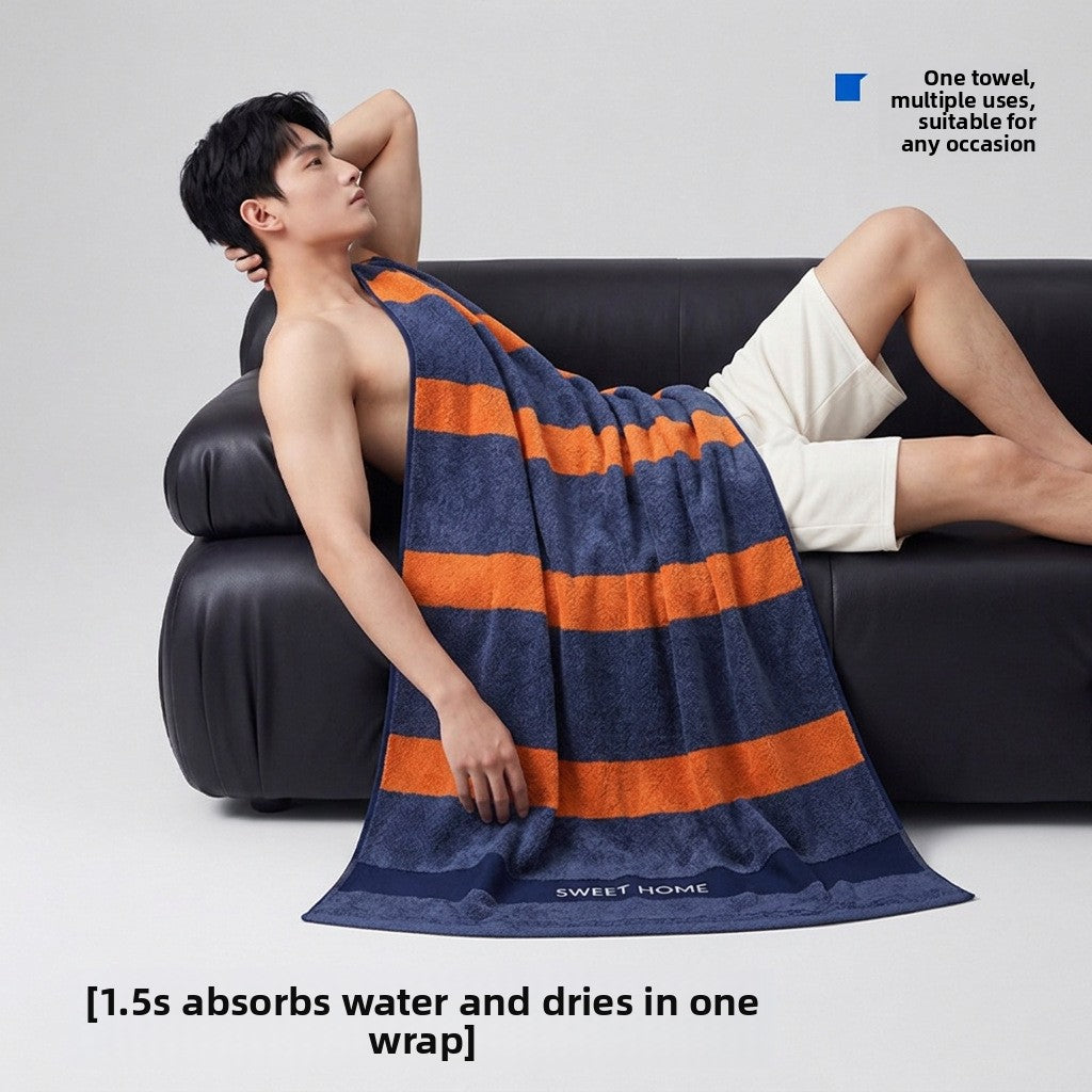 Large Cotton Bath Towel