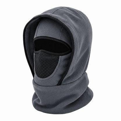 Winter Polar Fleece Balaclava Hat Face Mask & Neck Warmer