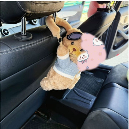Plush Car Tissue Box