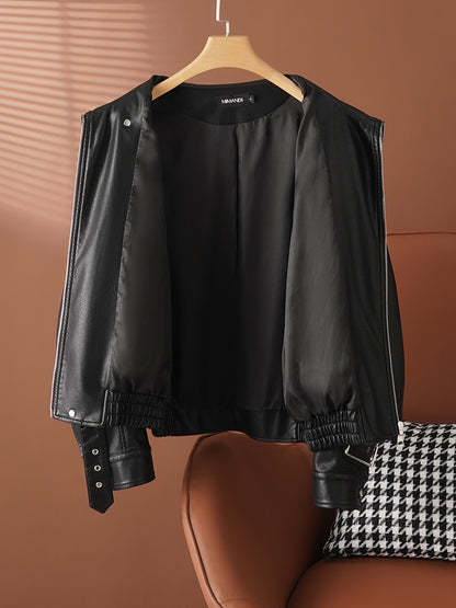 Women Leather Jacket