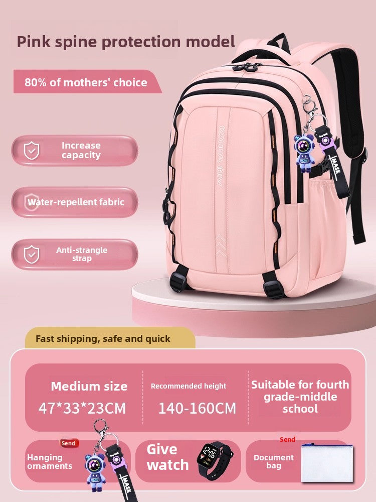High School Girl Backpack