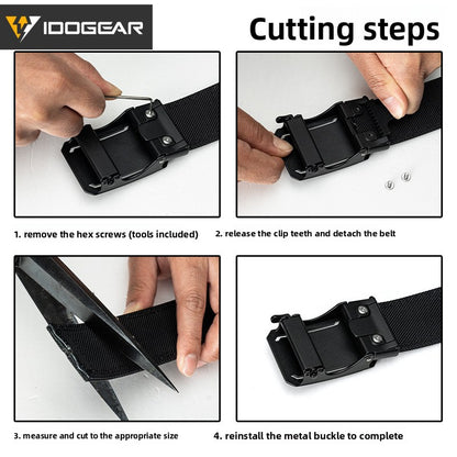 Tactical Nylon Ratchet Belt