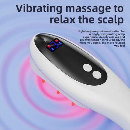 Red Blue Light Scalp Massager