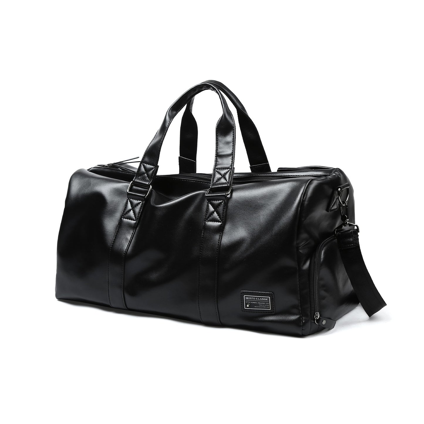 Leather Weekend Travel Bag