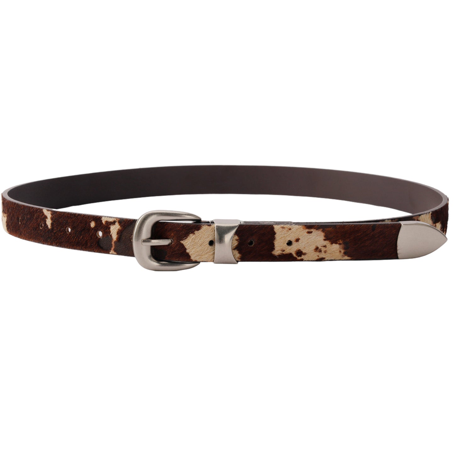 Horsehair Leather Fashion Belt