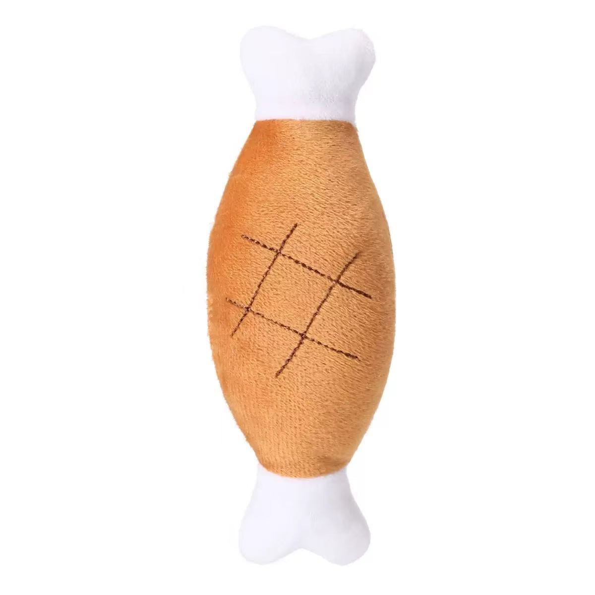 Squeaky Plush Pet Chew Toy