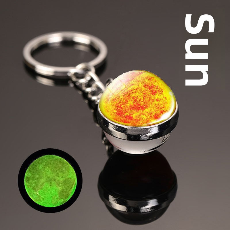 Luminous Celestial Keychain Pendant