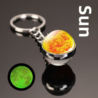 Luminous Celestial Keychain Pendant