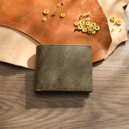 Men's Leather Short Wallet