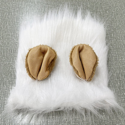 Adjustable Lion Wig Hat