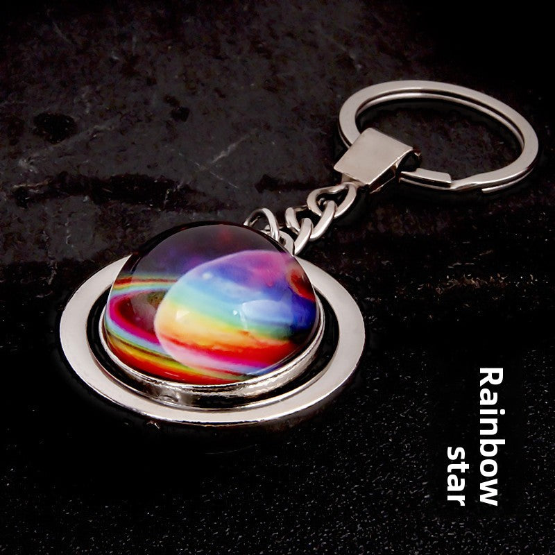 Luminous Celestial Keychain Pendant