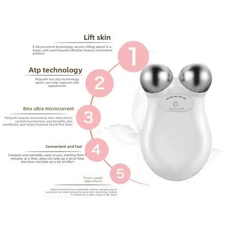 Microcurrent RF Facial Massager