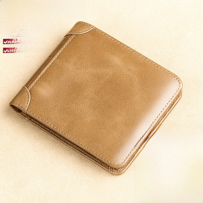 Genuine Leather RFID Wallet