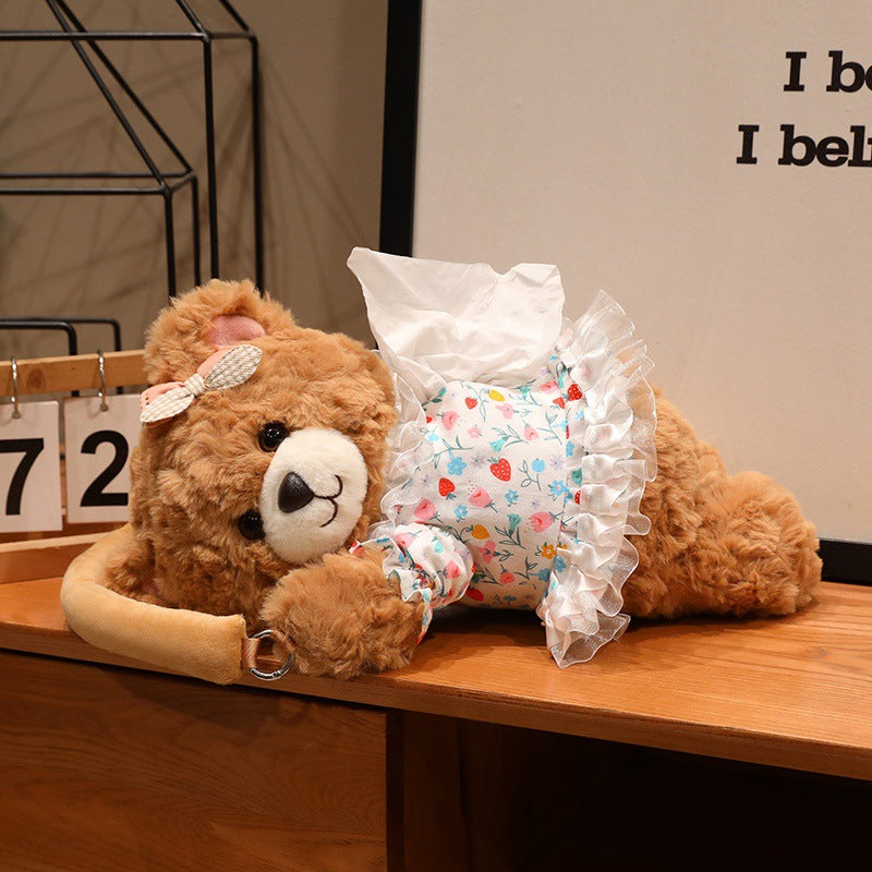 Bear Tissue Box Cover
