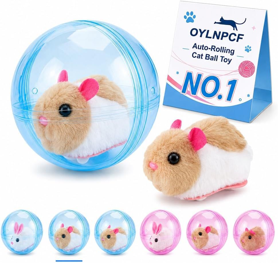 Interactive Rolling Pet Ball