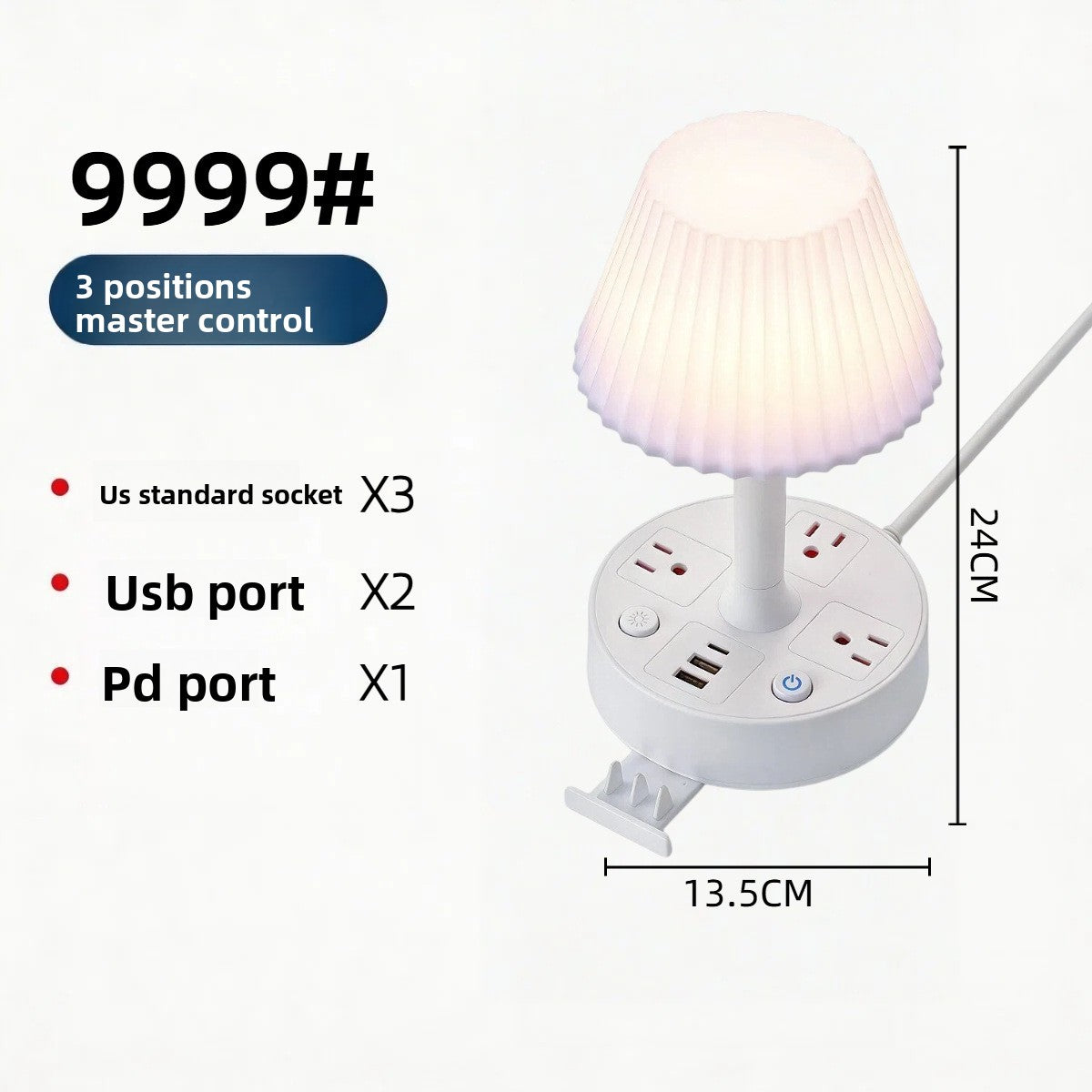 Multifunctional LED Desk Lamp