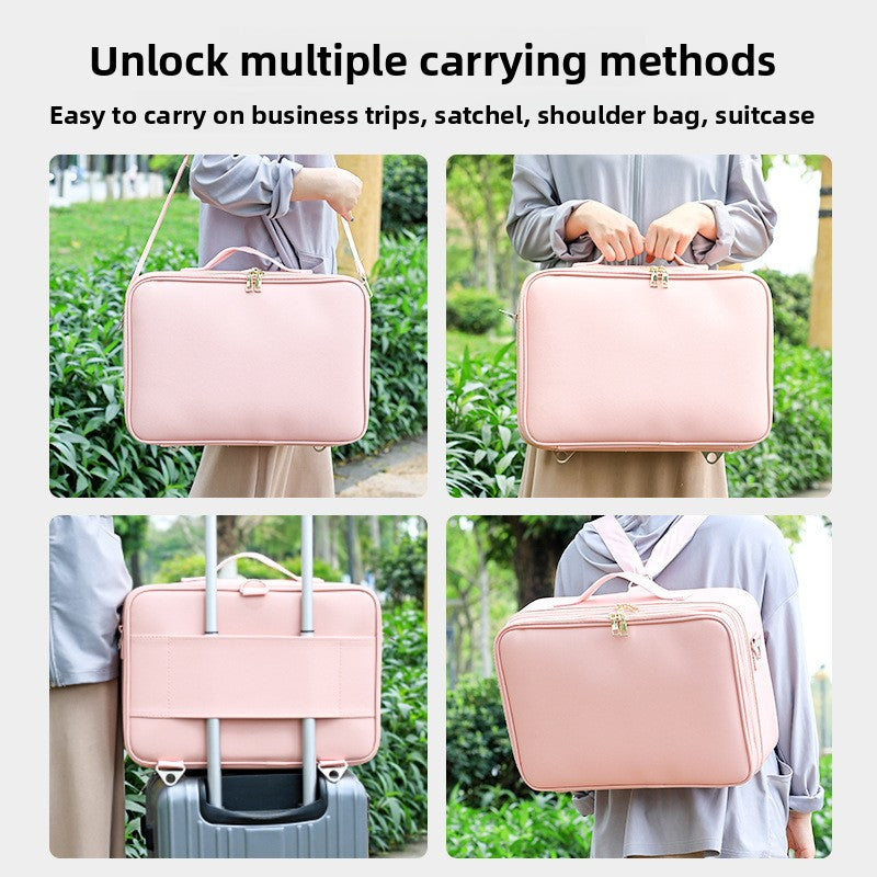 Portable Cosmetic Organizer Bag