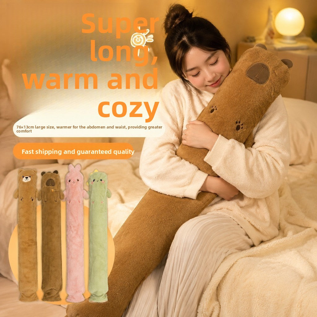 Large Capacity Plush Hot Water Bottle