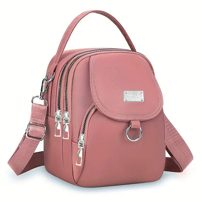 Unisex PU Crossbody Bag