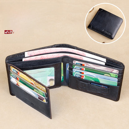 Genuine Leather RFID Wallet