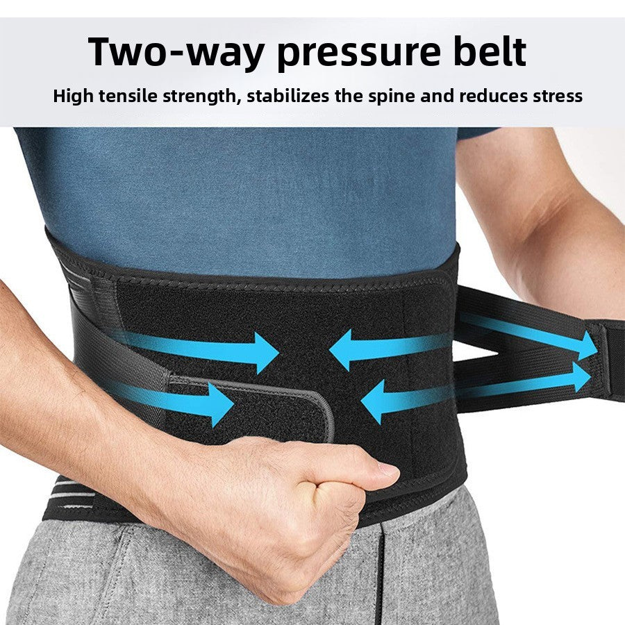 Dual Compression Lumbar Support Belt