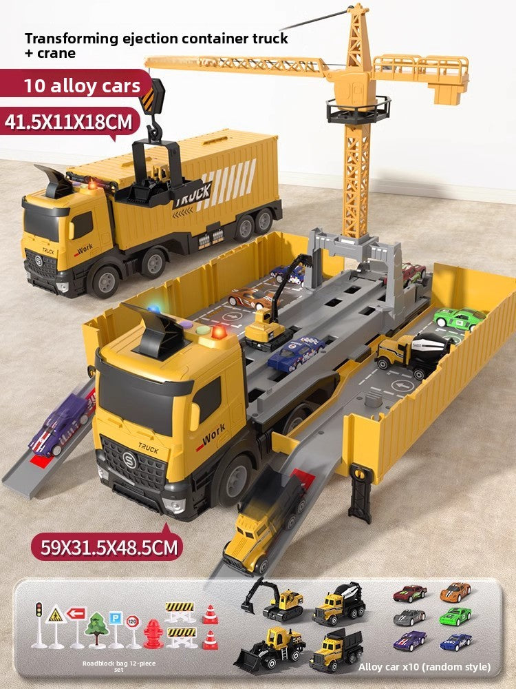 Construction Vehicle Toy Set