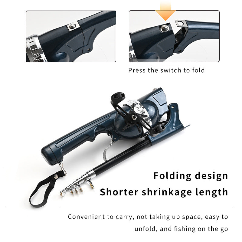 Carbon Fiber Telescopic Fishing Rod