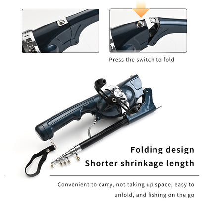 Carbon Fiber Telescopic Fishing Rod